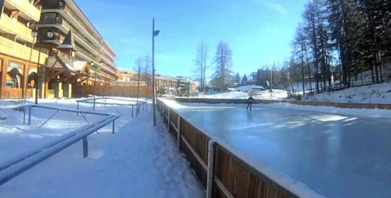 Studio Chaleureux A Uvernet Fours 25M² Avec Vue Montagne Exteriör bild