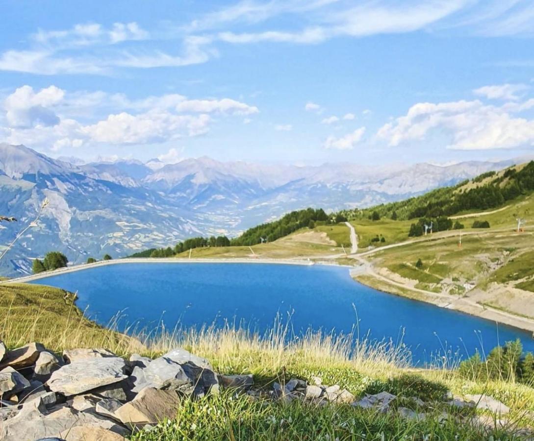 Studio Chaleureux A Uvernet Fours 25M² Avec Vue Montagne Exteriör bild