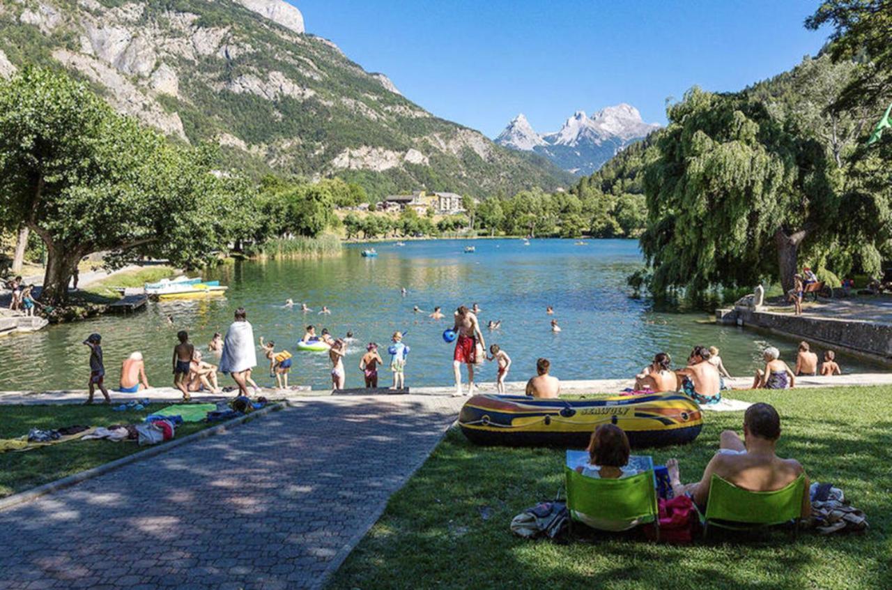 Studio Chaleureux A Uvernet Fours 25M² Avec Vue Montagne Exteriör bild